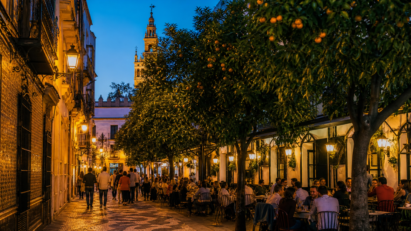 Sevilla Tapas-Abend planen: Santa Cruz, Triana oder Alameda?