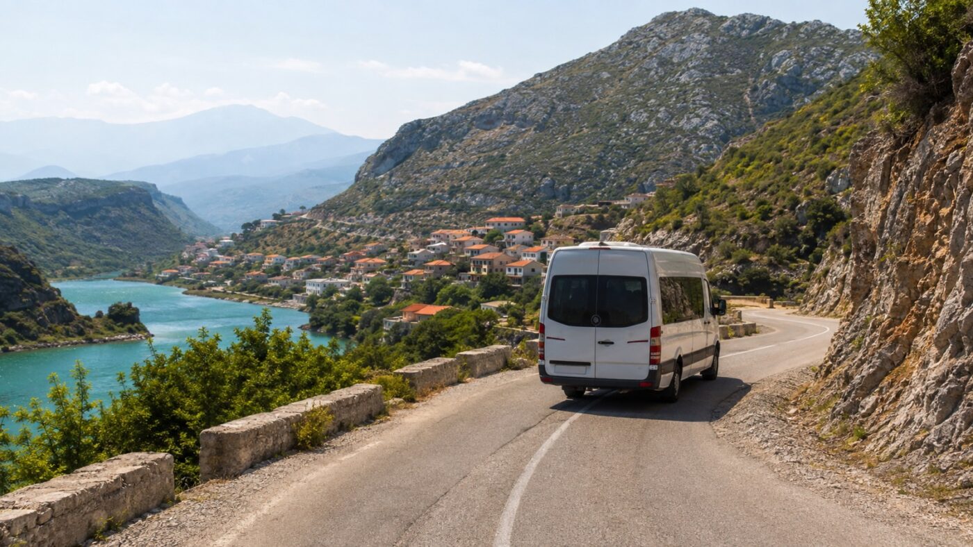 Albanien mit Bus und Minibus: So planst du Routen ohne Mietwagen