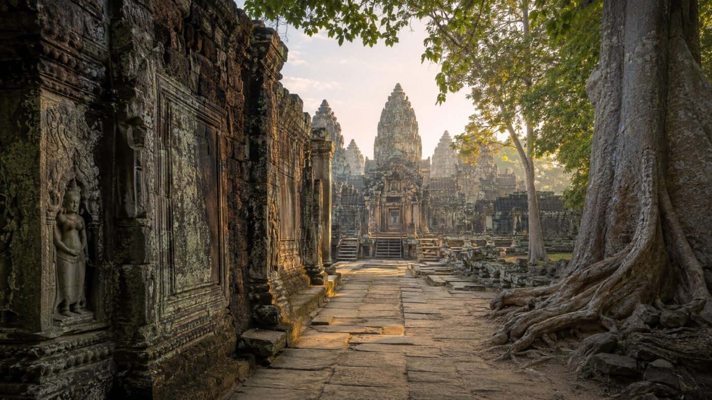 Angkor Tempel ohne Überforderung: Siem Reap als ruhige Basis nutzen