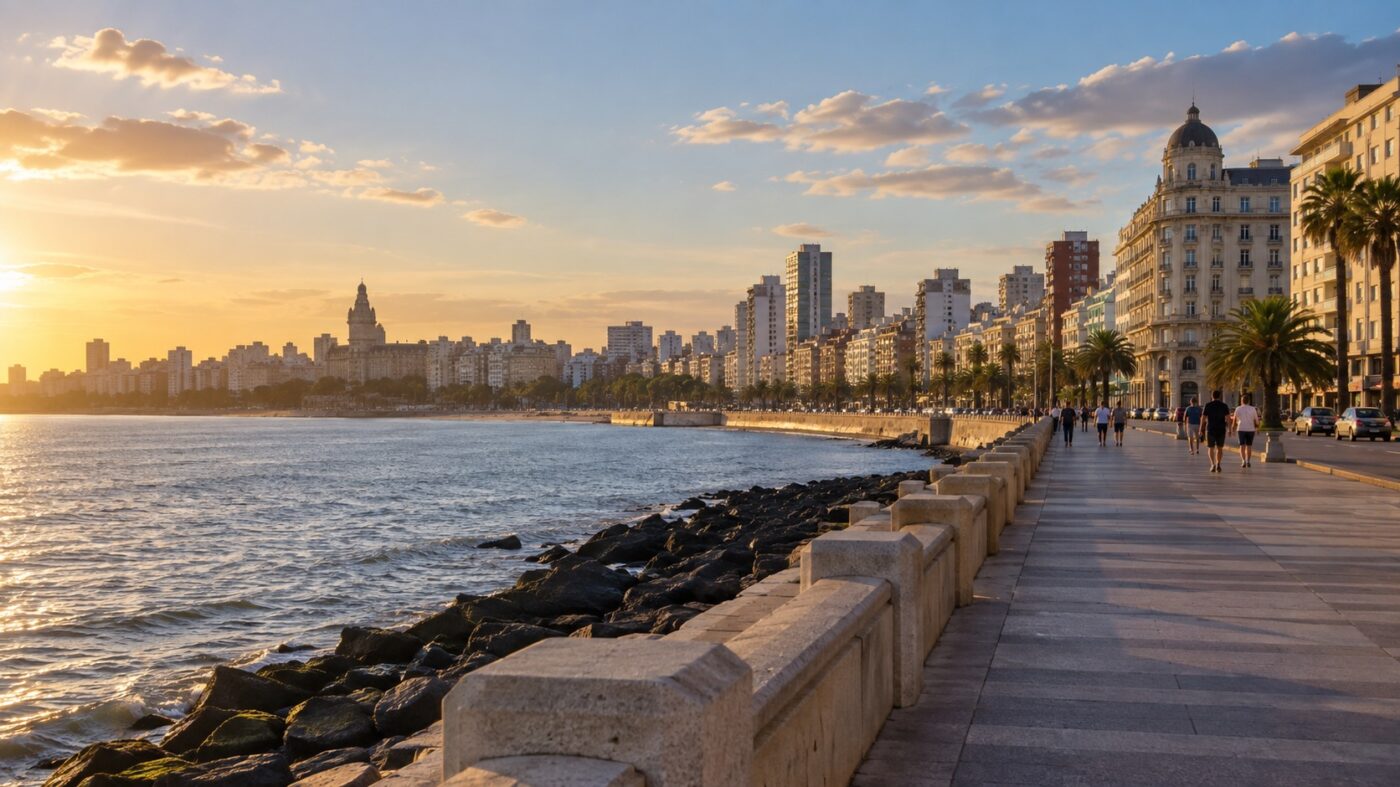 Montevideo Rambla und Ciudad Vieja: Uruguay mit Meer, Markt und Altstadt starten