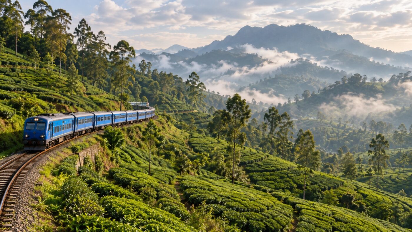 Sri Lanka Zugfahrt ins Hochland: Kandy, Ella und Teeberge ohne Fotostress planen