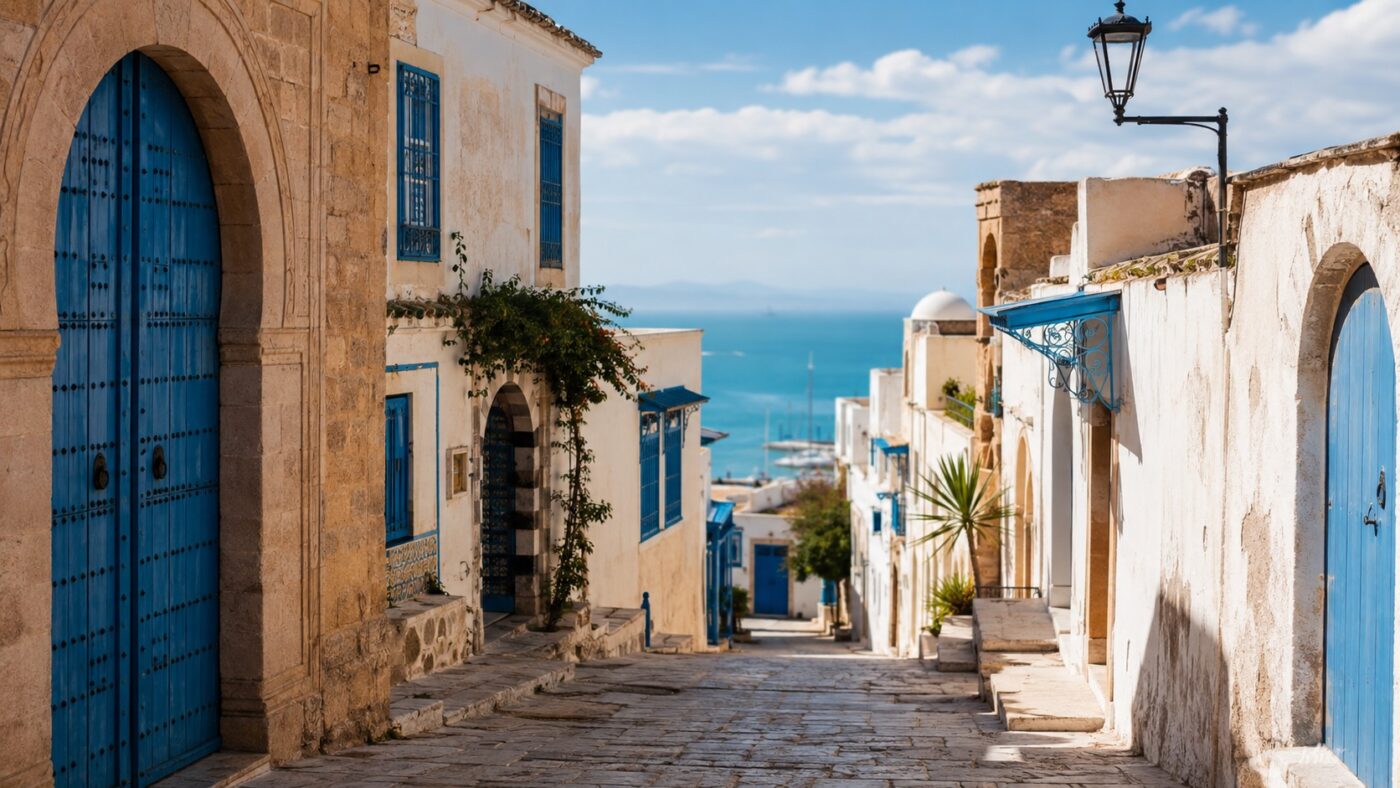 Tunis Medina und Sidi Bou Said: Stadt, Küste und Teepause verbinden