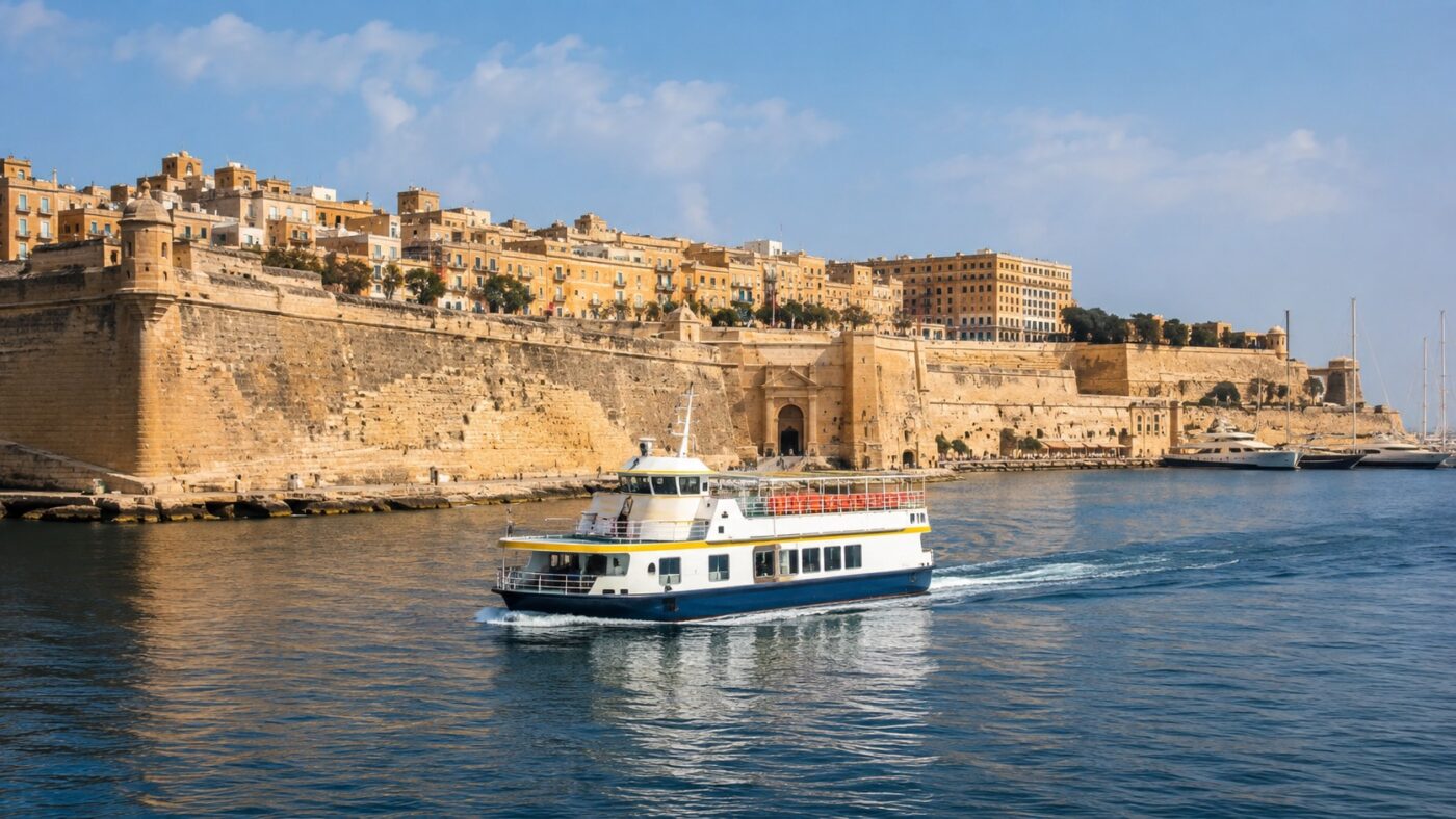 Valletta Fähre nach Three Cities: Malta vom Hafen aus besser verstehen